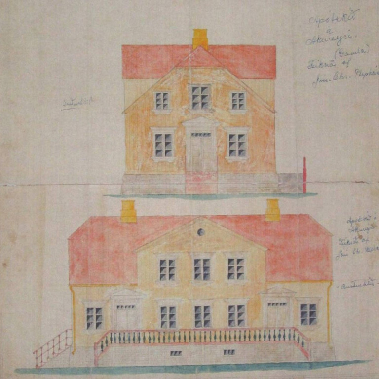 Teikningar af Aðlstræti 4