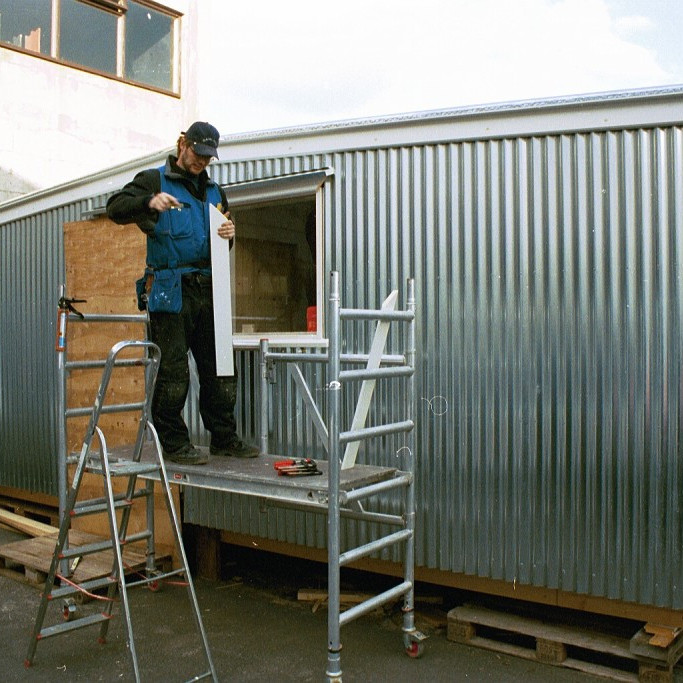 Gengið frá gluggum