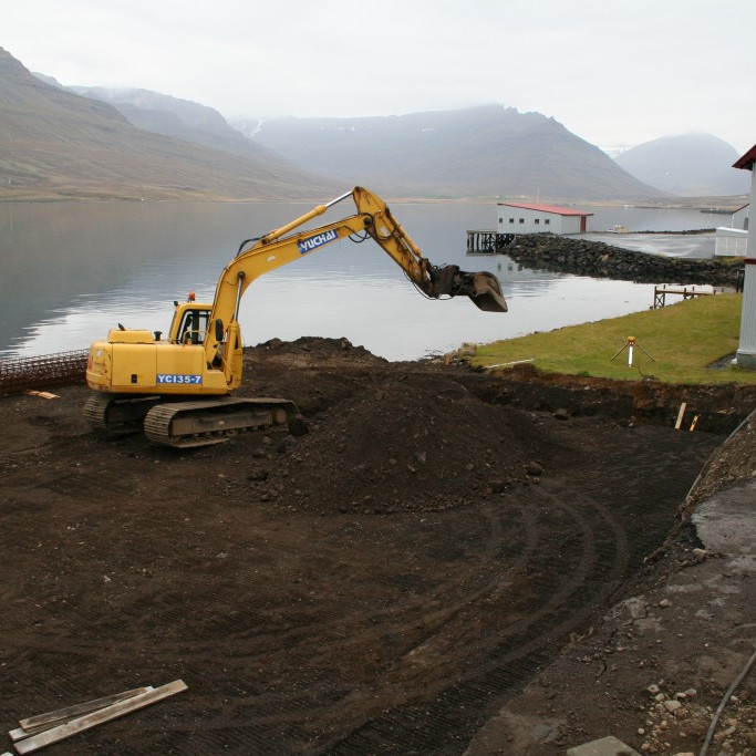 Undirbúningur hafinn á nýbyggingu sem kemur við hlið spítalans