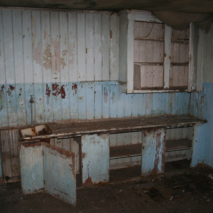 Eldhús á neðri hæð