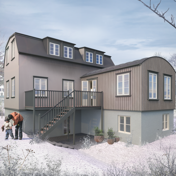 Teikningar af Starhaga 1