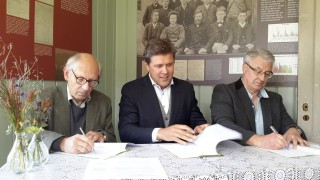 Undirritun samkomulags Minjaverndar við ríkissjóð Íslands og Ólafsdalsfélagið